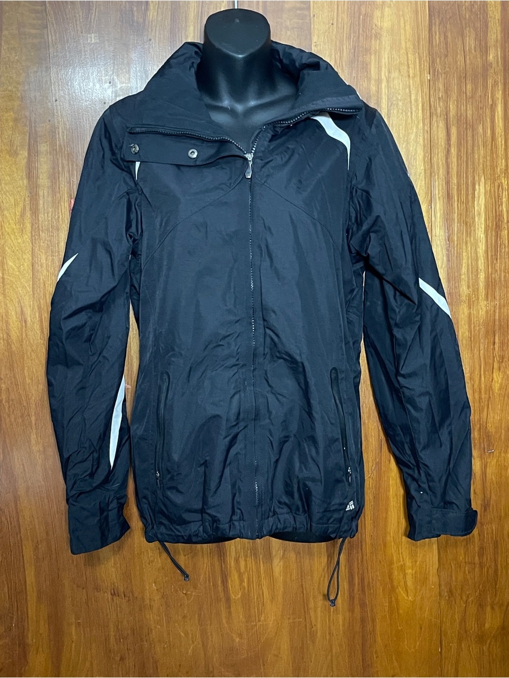 Columbia Interchange Black Jacket Shell Womens S No Liner Missing Piece